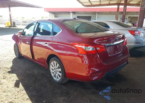 2017 Nissan Sentra Sv из США, поврежденный, VIN 3N1AB7APXHY369035